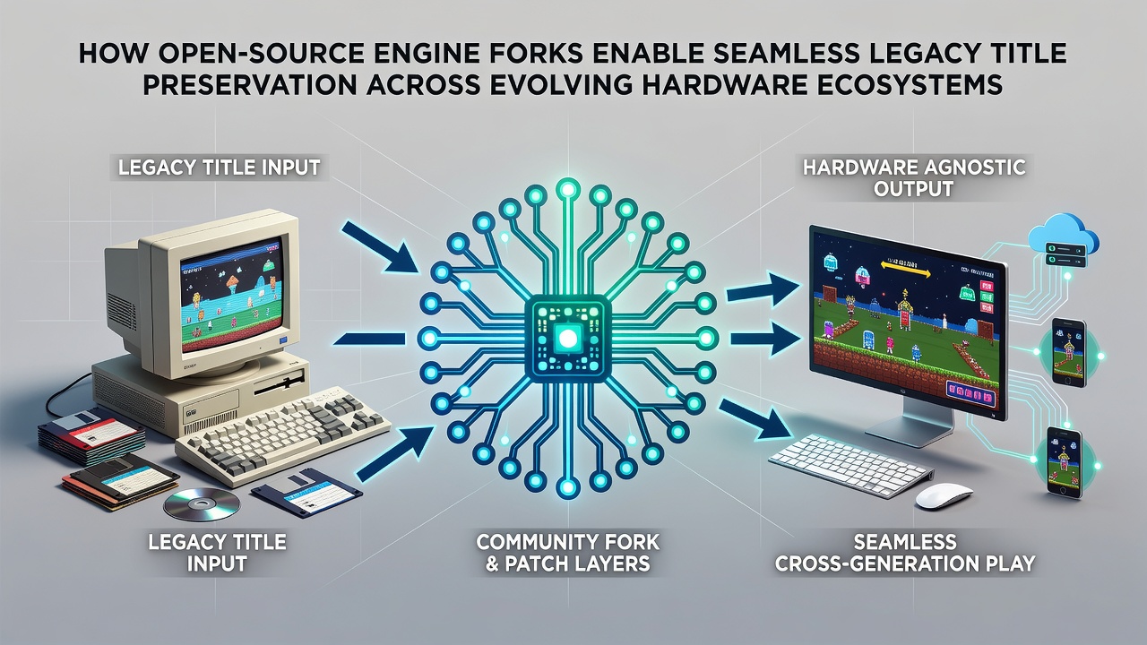 Community contributors adapting legacy game engines for new hardware ecosystems